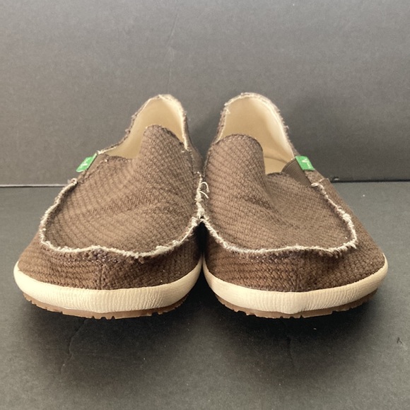 2 for $30 SANUK Shoes Rounder Hobo Mesh Men's Slip on Shoes Brown Men’s Size 8 - Picture 6 of 9